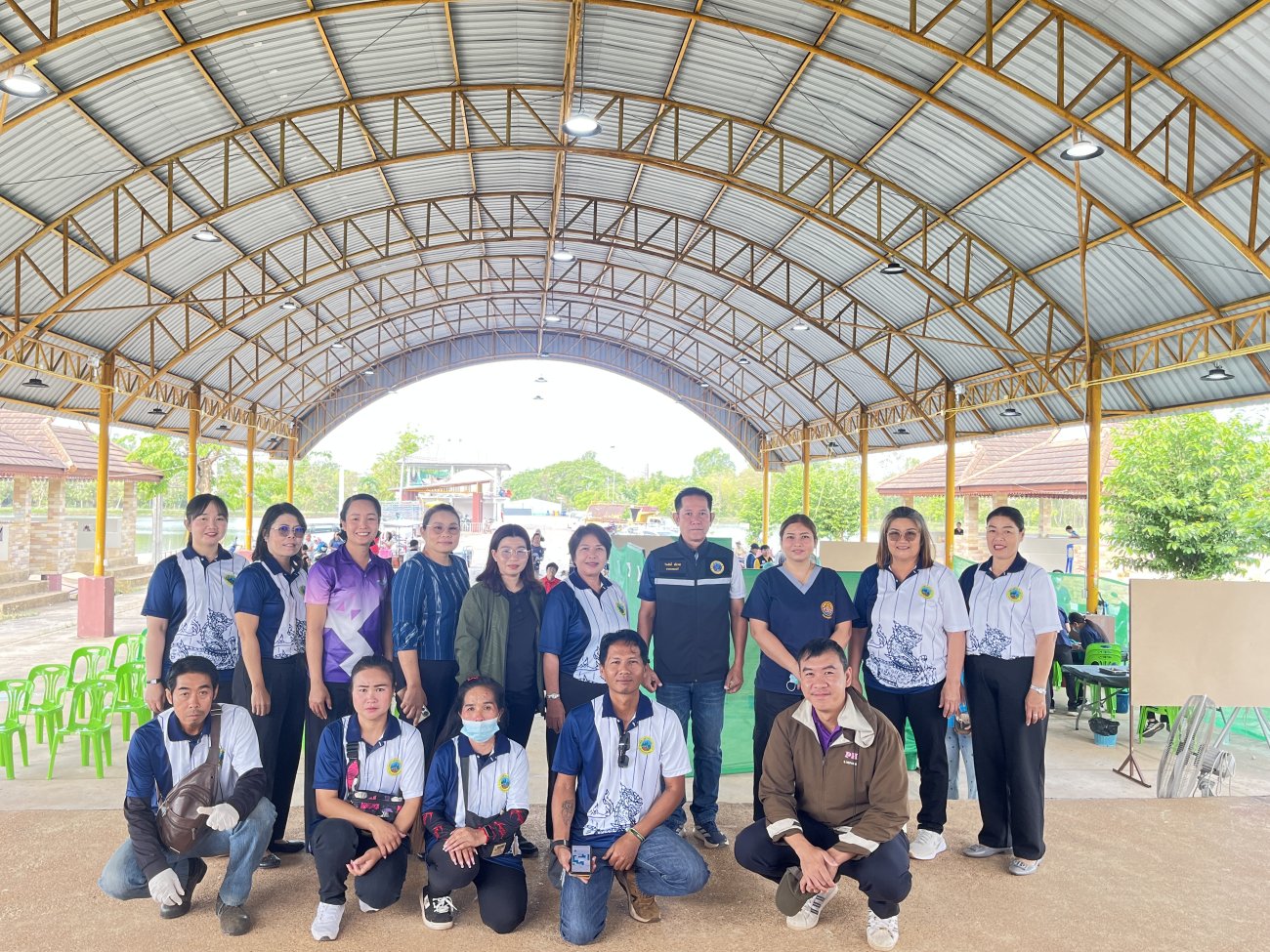 วันที่ 12 มีนาคม 2569 กองสาธารณสุขและสิ่งแวดล้อม จัดโครงการฉีดวัคซีนป้องกันโรคพิษสุนัขบ้า และทำหมันสุนัขและแมว ณ โดมสวนสาธารณะหนองดินจี่